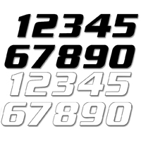 numero adesivo